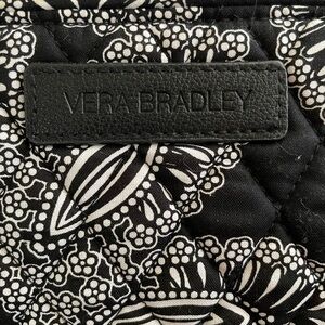 Vera Bradley Quilted Black and White Diaper Bag NWOT